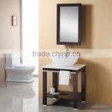 Floor Standing Wooden Modern Bathroom Cabinet thumbnail-2