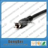 CCTV plastic rca connector jack rca microphone coaxial cable connector