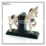 Polyresin Wood Finidh Horse Cute Bookends Animal Bookends thumbnail-3
