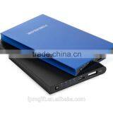New Arrival Ultra Slim Metal Portable Micro USB Power Bank Battery Charger 4000mah thumbnail-3