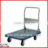 Loading Capacity 200kg Logistic Foldable Handle Mute Trolley