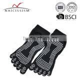 Cheap OEM Service Supply Type Yoga Socks Toe Sweat-absorbent Yoga Socks thumbnail-1