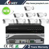 720P/960P/1080P IP66 Waterproof Bullet Camera With 8ch Poe Nvr Kit