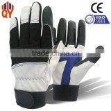 2015 Newest Hot Sale 7w Fashion Safety Work PU Magic Stretch Gloves thumbnail-1