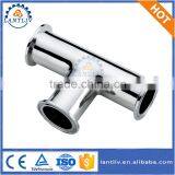 Certificated Sanitary Stainless Steel Clamped Cross