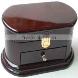 Piano finish wooden box Wooden jewelry box Wooden bins Wooden packaging box