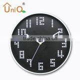 3d Stereoscopic Plastic Wall Clock