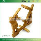 WR024/ 2015 Home Decor Wooden Wine Rack Wood Single Bottle Display Rack Professional Design Wine Rack FDA SGS LFGB thumbnail-4