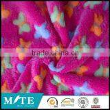 Polyester Printed Coral Fleece Fabric for Blanket and Bedding thumbnail-1