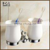 No.11300New Design Brass And Crystal Chrome Finishing 6pcs Accessories Bathroom Set thumbnail-6
