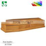 Nice Carving Simple Oak Funeral Coffin Beds From China thumbnail-1