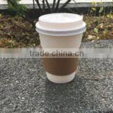 Biodegradable Pla Paper Disposable Coffee Cup thumbnail-1