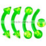 Unique Acrylic Eyebrow Ring Boby Piercing thumbnail-1