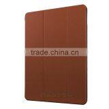 China Factory OEM Logo Three Floding Stand PU Leather Case Cover for Apple IPad Pro 9.7 thumbnail-6