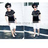 Fashion Child Shoes Silver and White Leather Baby Shoes thumbnail-3