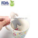 Creative Silicone Manatea Tea Infuser,FDA Certification BPA Free Silicone Tea Bag thumbnail-1