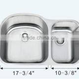 Stainless Steel Sink Y-730L Undermounted thumbnail-1