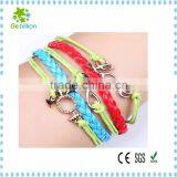 Lovely Infinity Friendship Bracelet Love Bracelet , Handmade Braid Friendship Bracelet Gift thumbnail-2