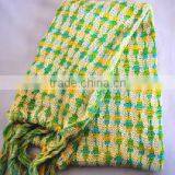 Cotton Scarf Hand Woven Double Weave thumbnail-3