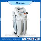 Biggest discount ! 10 laser bars portable 808nm diode laser permanent hair removal with Air+air+semiconductor system