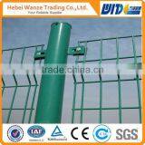 Triangular bending fence / curvy fencing / curvy welded fence for factory