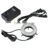 2017 Hot Sale 90V-260V 64LED Stereo Zoom Adjustable Microscope Ring Light thumbnail-1