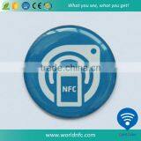 Competitive Price Dia 30mm Epoxy NFC Tag / Custom Waterproof NFC Tag With URL Encoding thumbnail-1