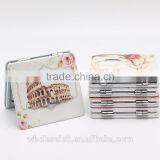 Eiffel Towel Pu Folding Pocket Protable Costmetic Mirror thumbnail-4