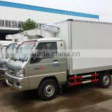 Foton 4X2 Gasoline Refrigerator Truck for Sale thumbnail-3