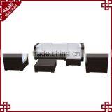 Stylish Custom Combination Rattan Outdoor Terrace Sofa Set Models