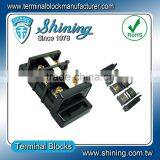 TB-080 Panel Mounted 80A Barrier Type Energy Meter Terminal Block thumbnail-3