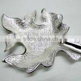 New Design and Gorgeous Promotional Gift, Corporate Gift Item Silver Plated Brass Bowl thumbnail-1