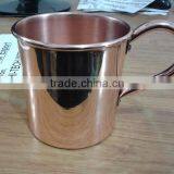 Moscow Mule Copper Mug,Pure Copper Moscow Mule Mug,Solid Copper Moscow Mule Mug,Copper Mug Manufacturers,Copper Mug for Vodka thumbnail-1