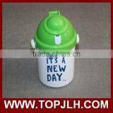 Top Quality Plastic Material Sublimation Kids Water Bottle With Straw thumbnail-4