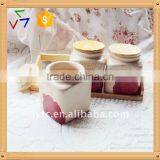Factory Direct Wholesale 3pcs Decorative Ceramic Canister Set thumbnail-1