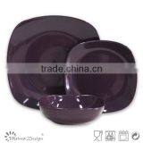 20pcs White/black Dinner Sets thumbnail-3