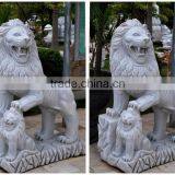 Garden Decoration Stone Carving Vietnam Marble Sculptures for Lion Statue thumbnail-1