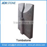 Granite Shape headstone monument with simply design