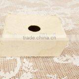 Lot of 3 Vintage Cardboard Christmas Village Pieces thumbnail-4