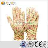 SUNNYHOPE 13gauge Nitirle Coated Nylon Work Gloves Gardening Gloves thumbnail-1
