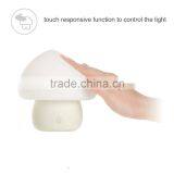 Romantic Dim Mood Lamp,Multicolor LED Baby Night Light, Portable Silicone Cute Mushroom Nursery Night Lamp thumbnail-3