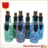 2017 Hot Sell Neoprene Zipper Beer Cooler Mother's Day/Father's Day/Housewarming Gift Beer Bottle Cooler Bag thumbnail-1