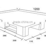 Single Euro Size Racking PLASTIC PALLET thumbnail-2