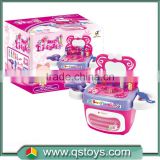 hot sell fashion girls beauty play set toys with ABS material
