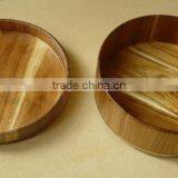 Gorgeous Acacia Wood Salad Bowl, Different Size and Heigh is Available thumbnail-4