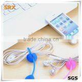 New Design Heart Shape Cute Custom Plastic Circle Cable Clips thumbnail-1