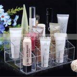 Clear Acrylic 24 Lipstick Holder Display Stand Cosmetic Organizer Makeup Case thumbnail-1