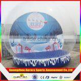 New Finished Life Size Snow Globe Clear Inflatable Dome for Live Show thumbnail-3