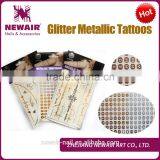 New Products 2016 Free Sample Metallic Tattoos thumbnail-1