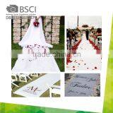 Factory Hot Sale Decorative White Wedding Runner Carpet Mat Exhibition Carpet thumbnail-2